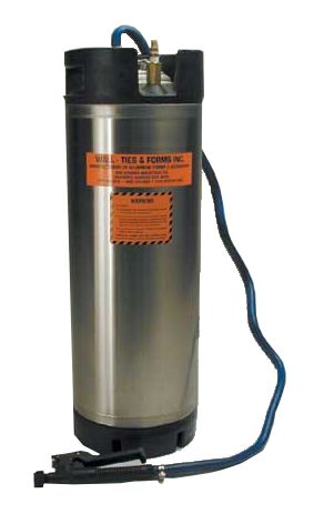 5 gallon stainless steel hand spray tank with hose and gun