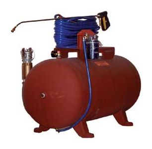 60 gallon spray tank with hose and wand