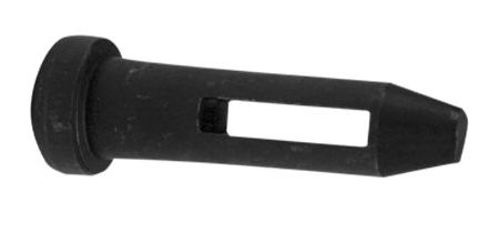 Standard round tapered steel pin with a milled wedge slot