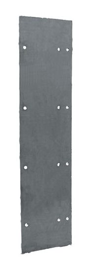 Blockoff plate for closing the end of a wall form
