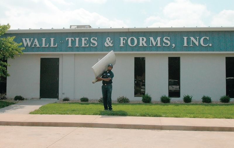 The Wall-Ties & Forms building in Shawnee, Kansas